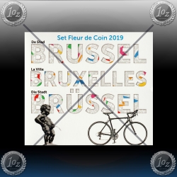 BU SET (10 kovancev)  BELGIJA 2019